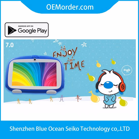 Планшеты Android 7 дюймов MP4-плеер детский планшетный ПК Android 8 ГБ четырехъядерный HD-камера Wi-Fi двойная обучающая игра MP3-машина